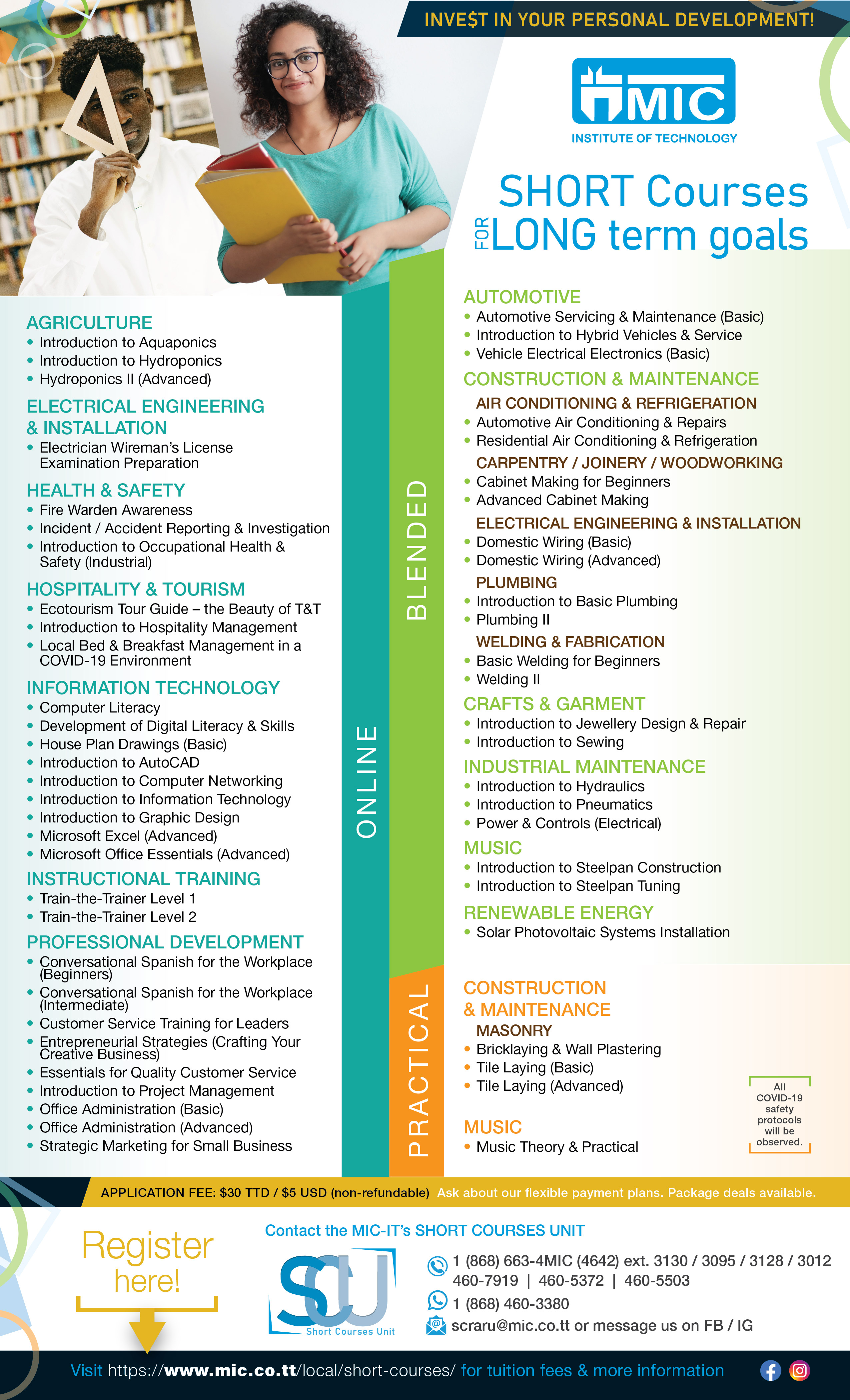 MIC IT Short Courses Master List 2022